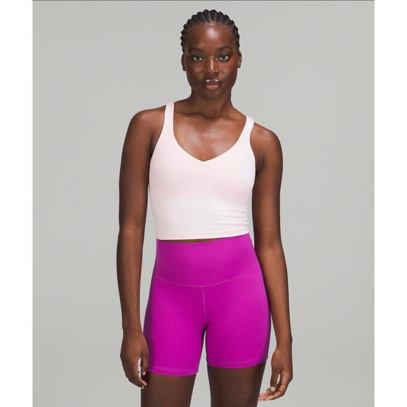 Lululemon Align Waist-Length Tank Top Size 2 Strawberry Milkshake - Picture 1 of 6